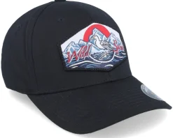 Bird & Mountains Patch Black Flexfit - Wild Spirit