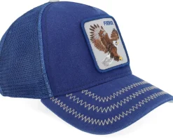 Bird Of Prey Navy A-Frame Trucker - Goorin Bros.