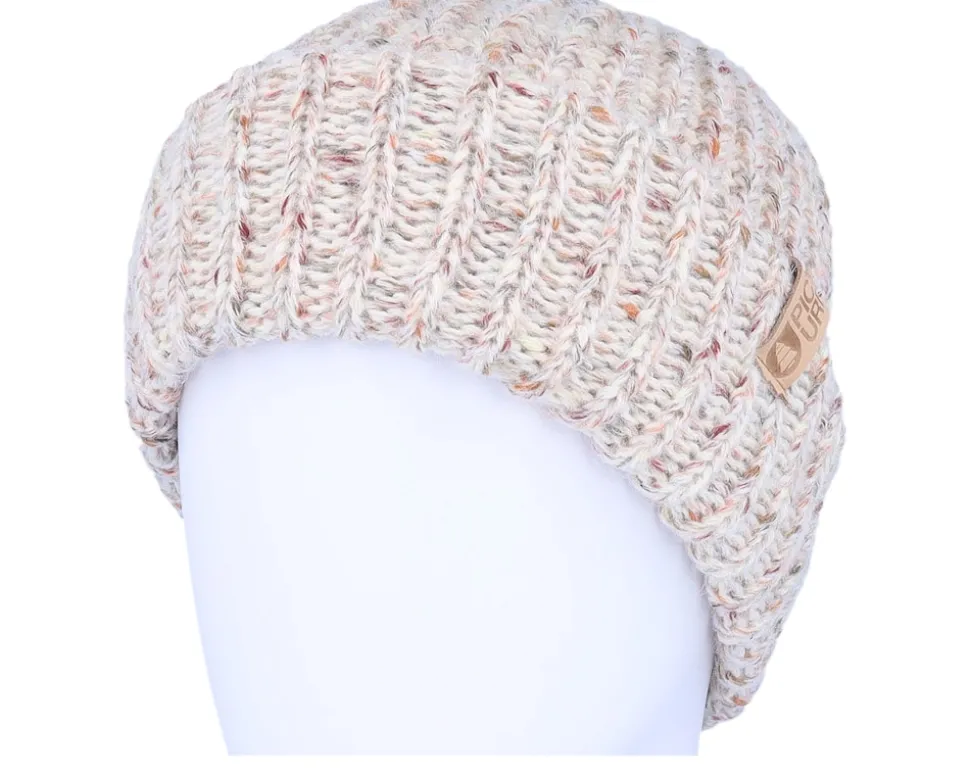 Birsay Beanie D Ecru Cuff - Picture