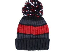 Black Cherry Hygge Striped Pom - Beechfield