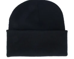 Black Cuff Blank Beanie - Beechfield