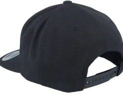 Black Deer Shield Patch Black Snapback - Wild Spirit