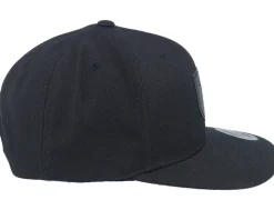 Black Deer Shield Patch Black Snapback - Wild Spirit