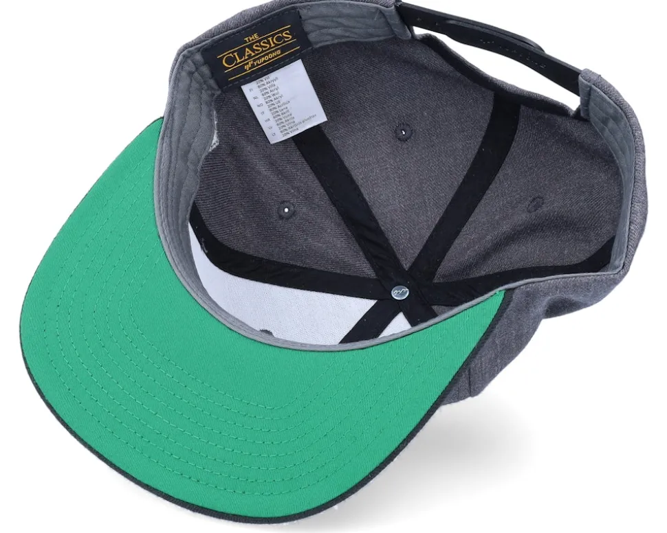 Black Dragon D20 Char/Black Snapback - Coal