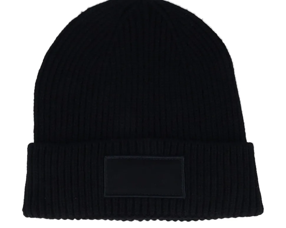 Black Fashion Patch Cuff - Beechfield