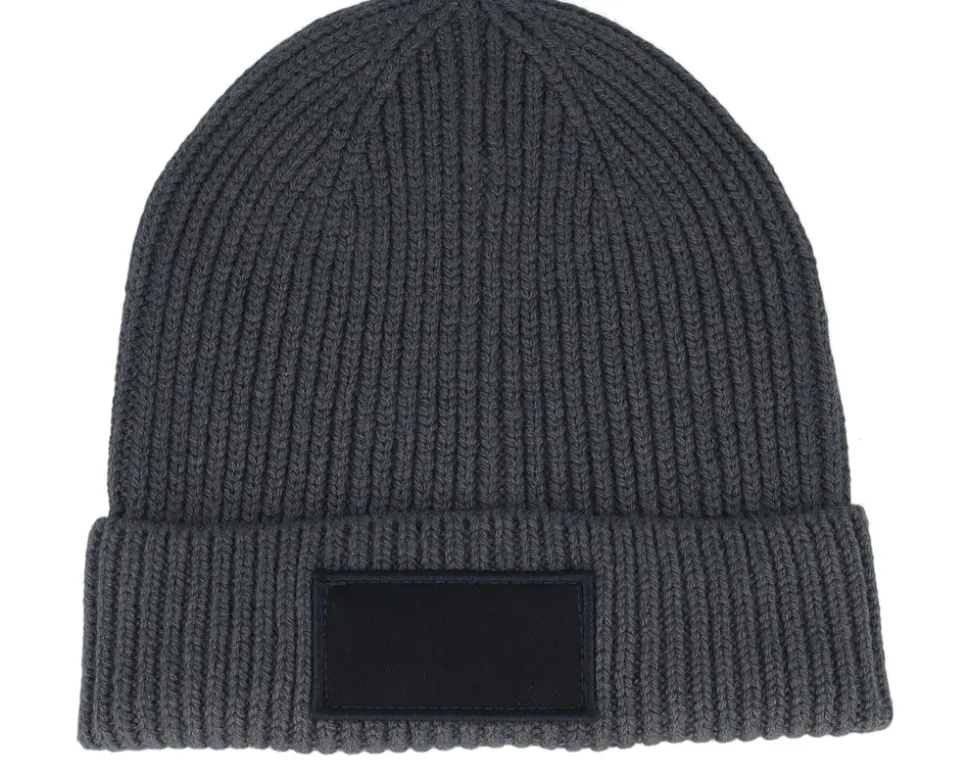 Black Fashion Patch Cuff - Beechfield