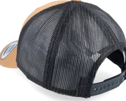 Black Fish Hook Logo Caramel/Black Trucker - Skillfish