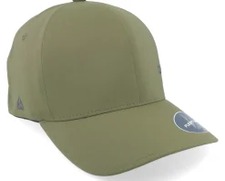 Black Fish Hook Logo Delta Fit Olive Flexfit - Skillfish