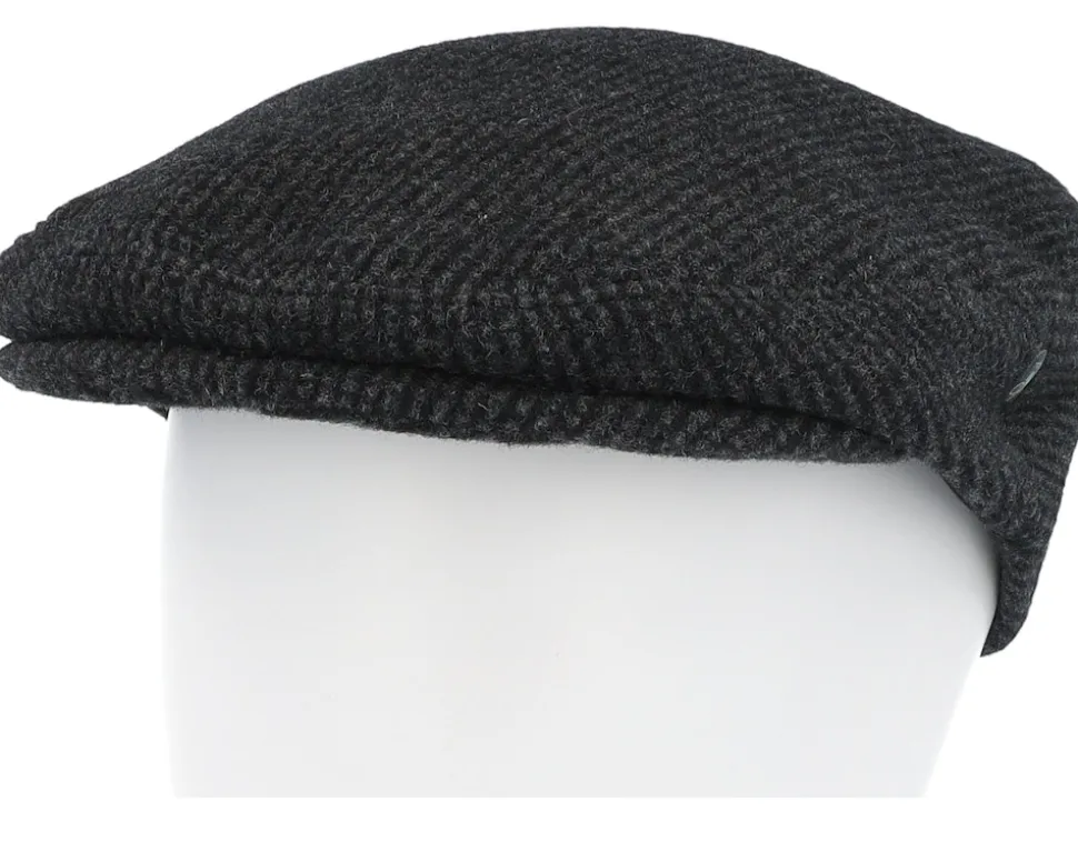 Black Flat Cap - City Sport