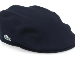 Black Flat Cap - Lacoste