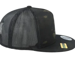Black Multicam Trucker - Yupoong