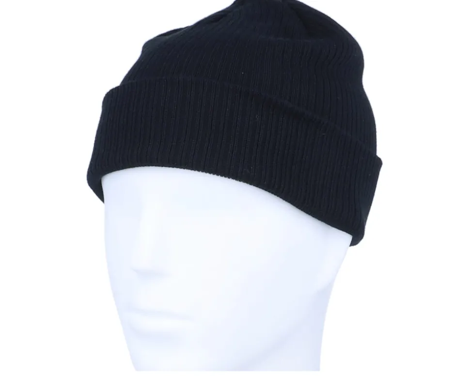 Black Organic Cotton Cuff - Beechfield