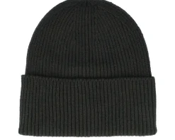 Black Oversized Cuff Blank Beanie - Beechfield