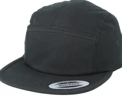 Black 5-Panel - Yupoong