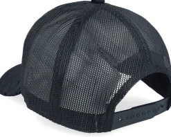 Black Panther Big Patch Velvet Black Trucker - Calza Pennello