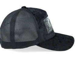 Black Panther Big Patch Velvet Black Trucker - Calza Pennello