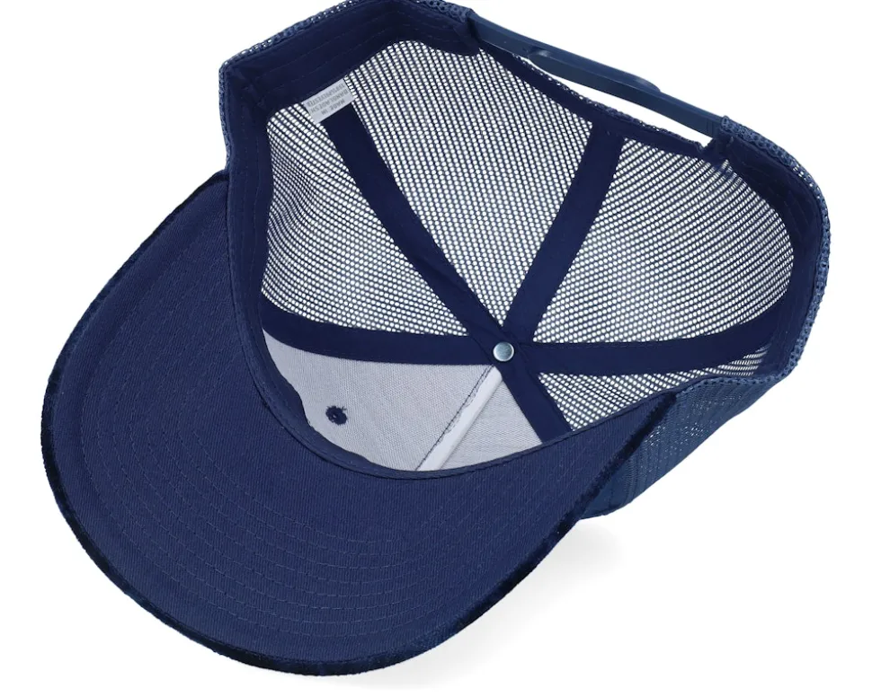 Black Panther Big Patch Velvet Navy Trucker - Calza Pennello