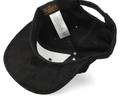 Black Suede Snapback - Yupoong