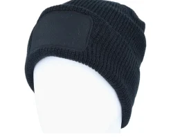 Black Thinsulate Patch Cuff - Beechfield