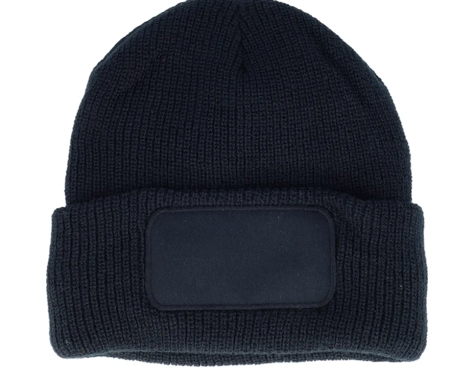 Black Thinsulate Patch Cuff - Beechfield