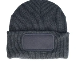 Black Thinsulate Patch Cuff - Beechfield