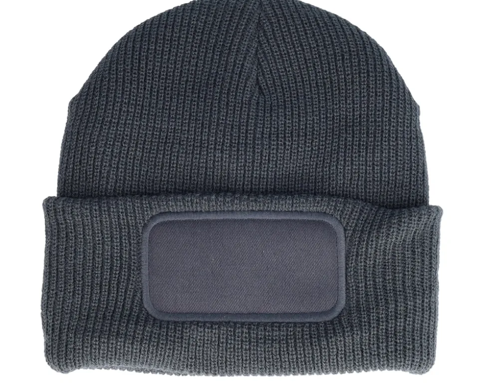 Black Thinsulate Patch Cuff - Beechfield