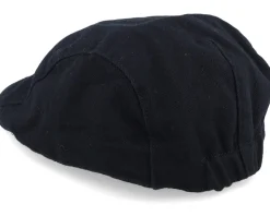 Black Vintage Flat Cap - Beechfield