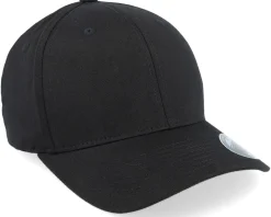 Black With Black Undervisor Flexfit Wooly Combed - Flexfit