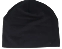 Black/Black Hemsedal Cotton Beanie - Beechfield