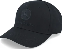 Blackout Full Twill Black Adjustable - John Deere