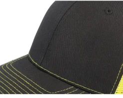Black/Yellow Contrast Stitch Trucker - Equip