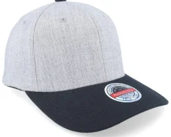 Blank 110 Flexfit Grey/Black Adjustable - Mitchell & Ness