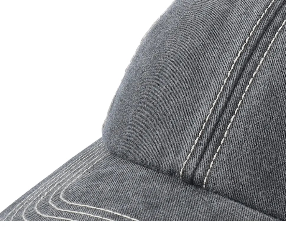 Blank Black/Stone Vintage Washed Trucker - Beechfield