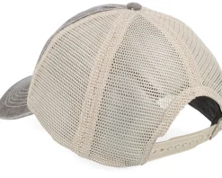 Blank Brown/Stone Vintage Washed Trucker - Beechfield