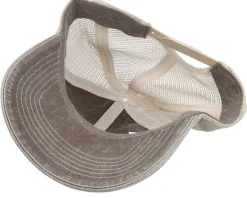 Blank Brown/Stone Vintage Washed Trucker - Beechfield