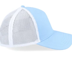 Blank Brush Twill Valin White/Ruisseau Trucker - American Needle