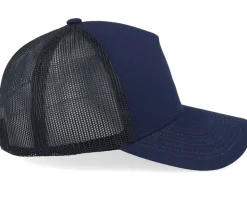 Blank Canvas Navy/Black A-frame Trucker - Equip