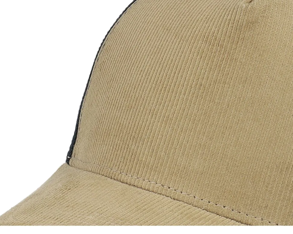 Blank Cord Khaki/Black A-frame Trucker - Equip