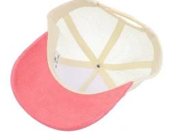Blank Cord Off White/Stone/Pastel Pink A-Frame Trucker - Equip