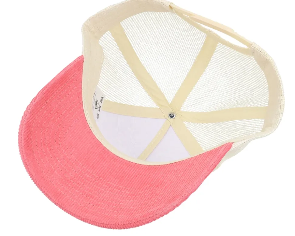 Blank Cord Off White/Stone/Pastel Pink A-Frame Trucker - Equip