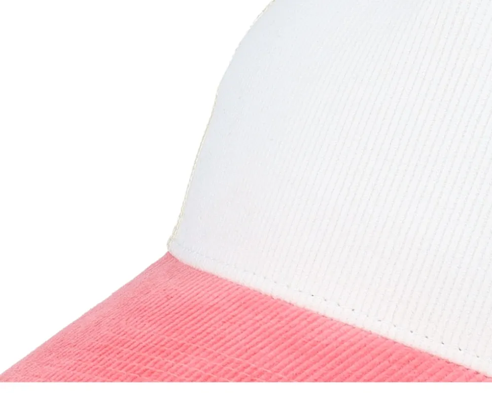 Blank Cord Off White/Stone/Pastel Pink A-Frame Trucker - Equip