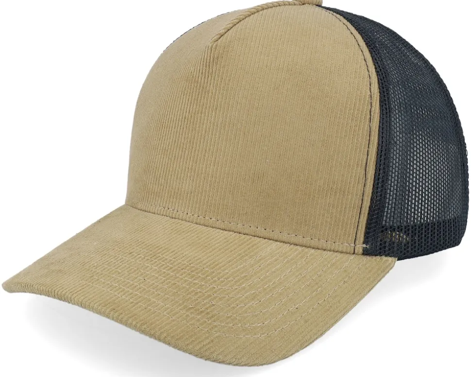 Blank Cord Off White/Stone/Pastel Pink A-Frame Trucker - Equip