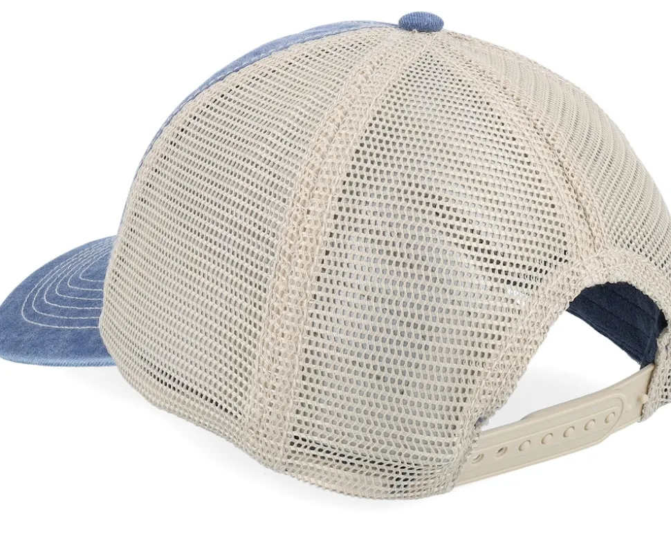 Blank Denim/Stone Vintage Washed Trucker - Beechfield