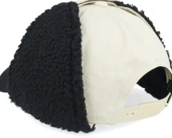 Blank Golfer Cotton Beige/Black Unconstructed Earflap - Equip