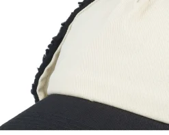 Blank Golfer Cotton Beige/Black Unconstructed Earflap - Equip