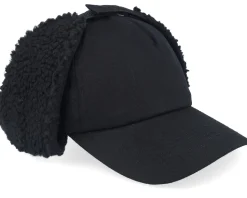 Blank Golfer Cotton Black Unconstructed Earflap - Equip