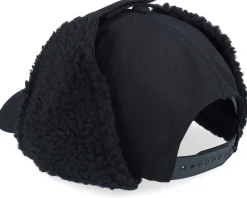 Blank Golfer Cotton Black Unconstructed Earflap - Equip