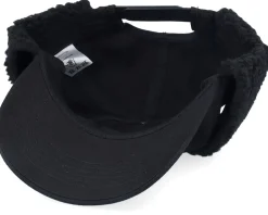 Blank Golfer Cotton Black Unconstructed Earflap - Equip