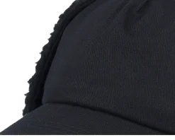 Blank Golfer Cotton Black Unconstructed Earflap - Equip