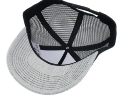 Blank Heather Grey/Black A-frame Trucker - Equip